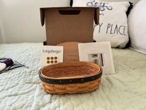 Longaberger Collectors Club small Harmony basket #5 bundle NIB,
